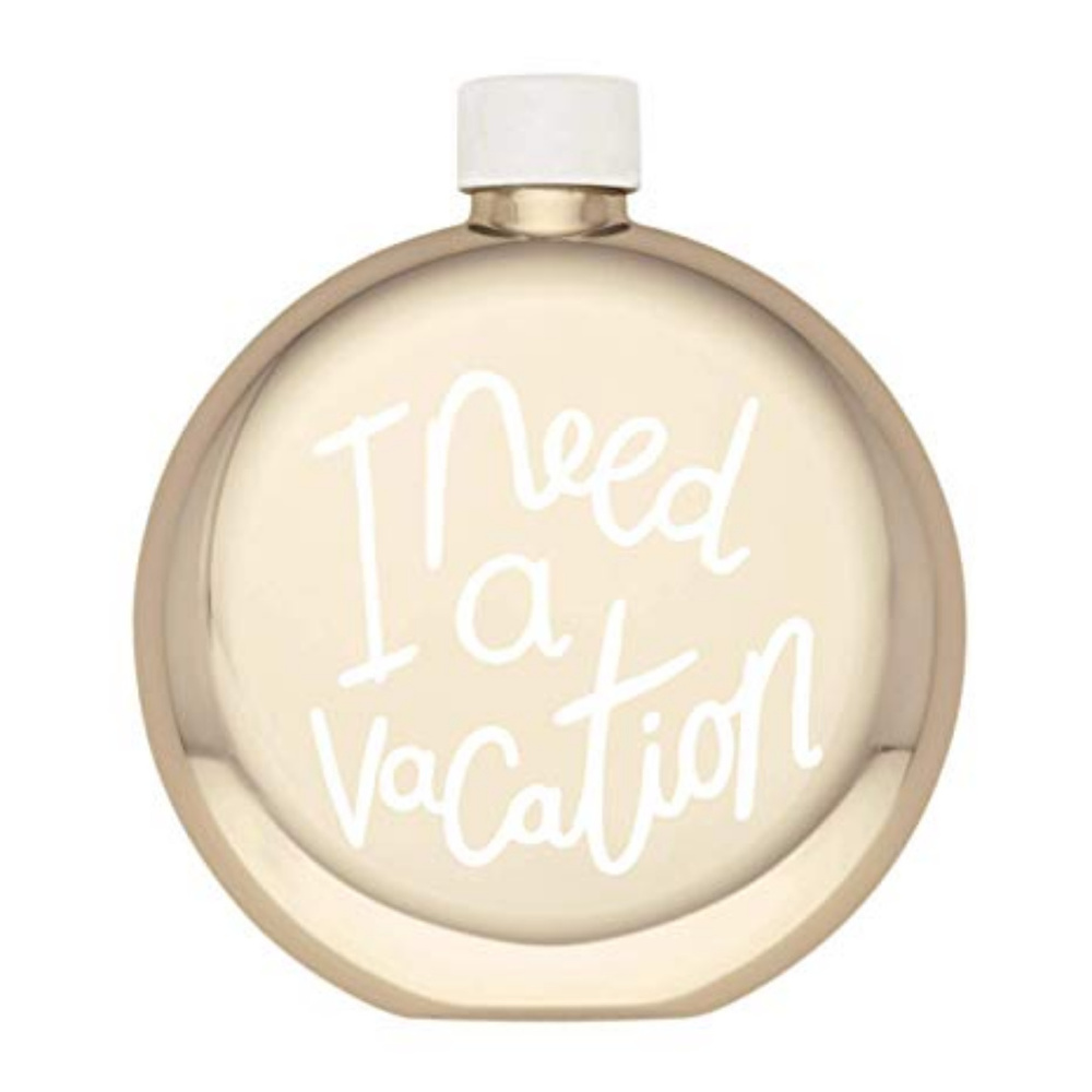 KATE SPADE Gold Flask NWT